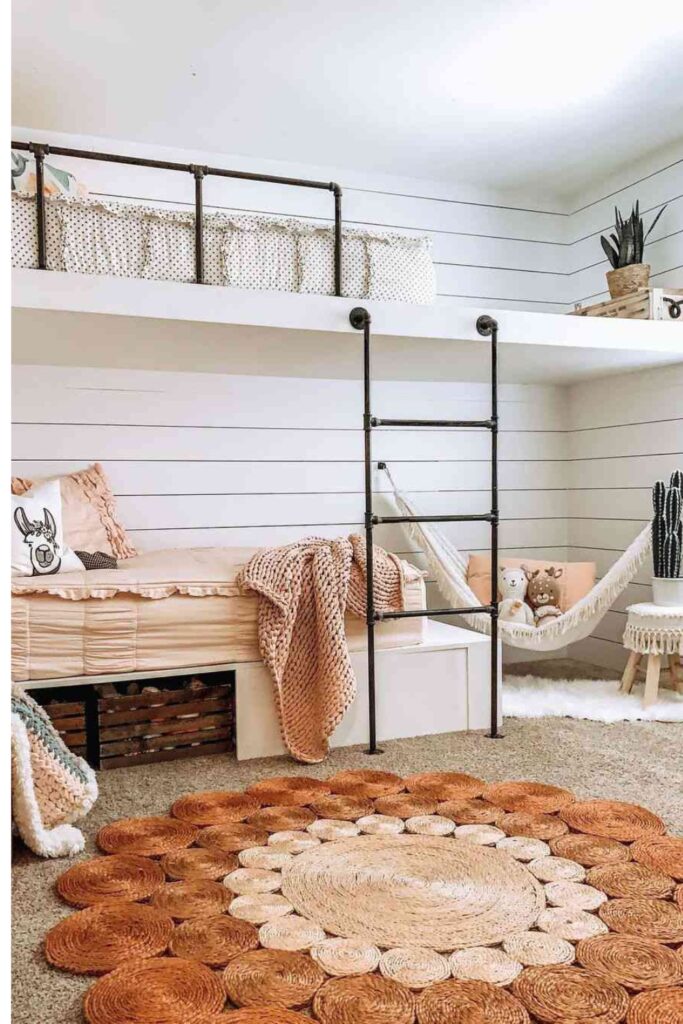 Charming Loft-Style Kids' Room