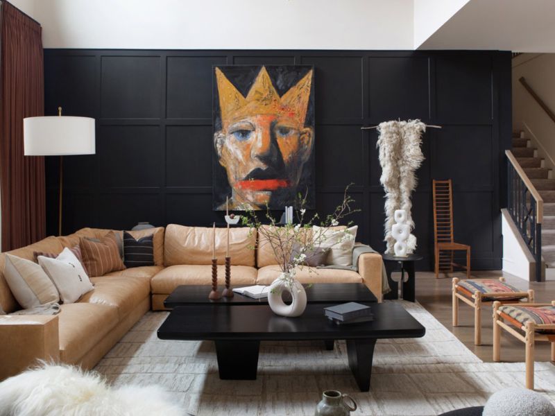 Experiment with Two-Tone Walls