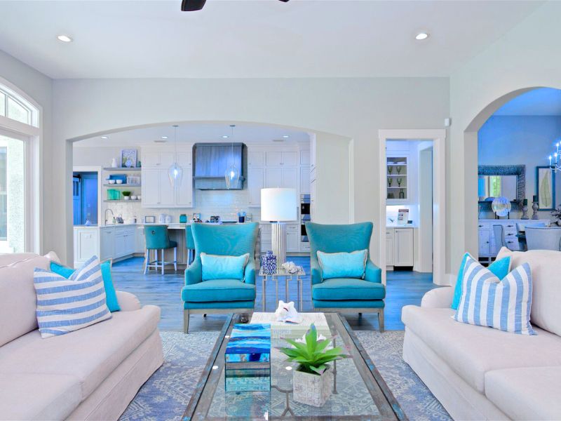 Ocean-Inspired Blues