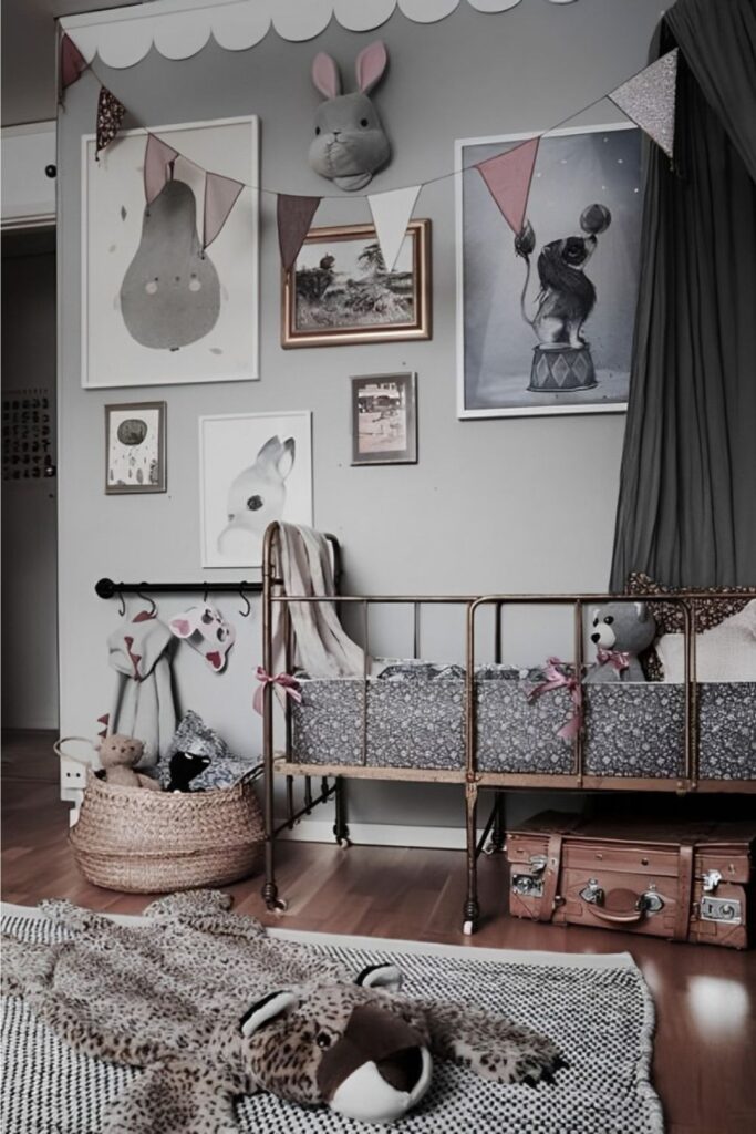 Retro Vintage Cool Room