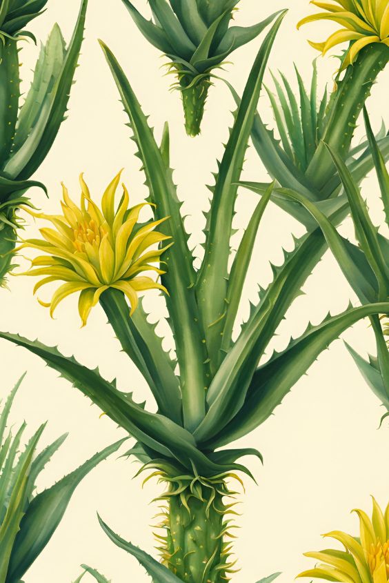 Aloe Vera (Aloe barbadensis miller)
