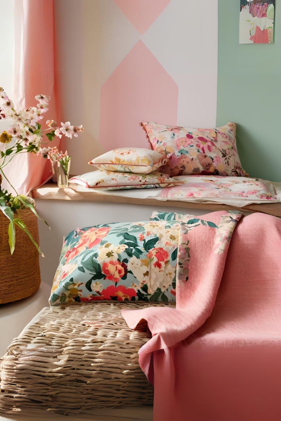 Floral Fabrics and Textiles