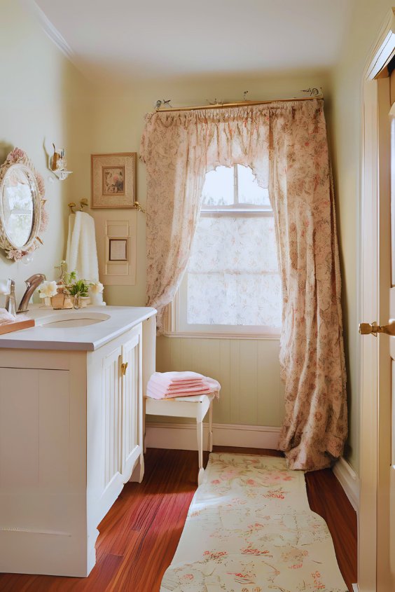 Put a Skirt on the Vanity