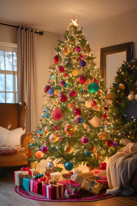 Colorful Christmas Tree 