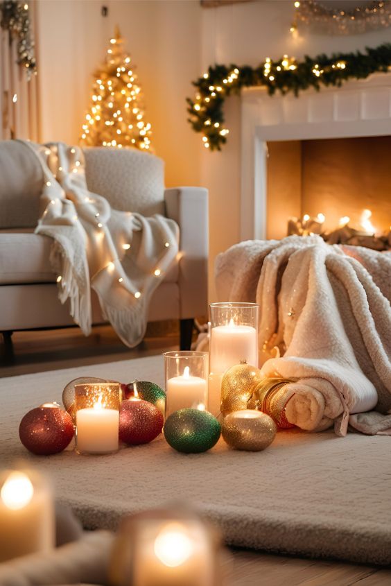 Cozy Christmas Throw Blankets