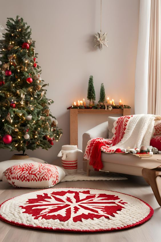 Festive Throw Rugs