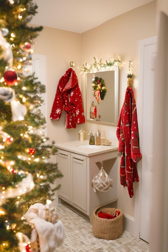 Holiday-Themed Bathrobes