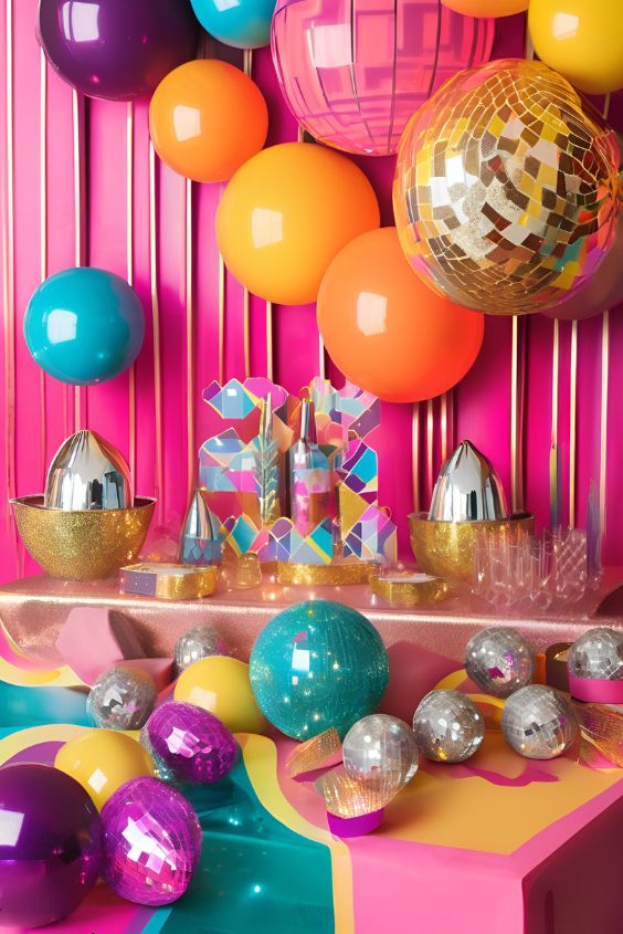 Disco Party Decor Printables