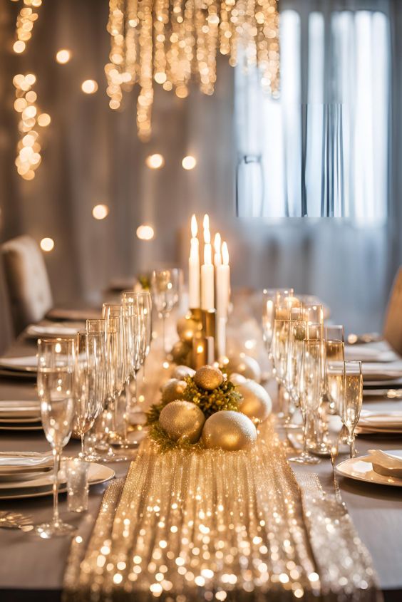 Sparkling Table Runner