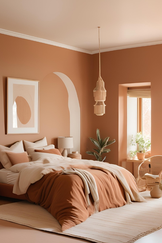 Terracotta and Cream
