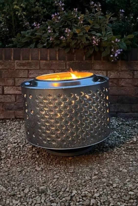 Add a Fire Pit or Portable Heater