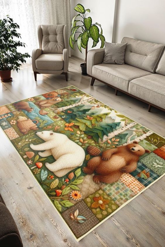 Fairy Tale Garden Rugs for Nature and Magic Lovers