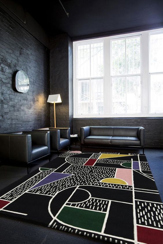 Geometric Rugs for Contemporary Flair